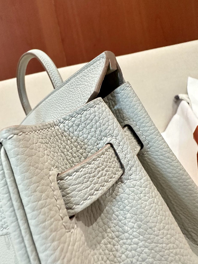 エルメス HERMES バーキン25 パールグレー トゴ ゴールド金具 2412925 エルメス バッグ 定価 - 画像 (14)