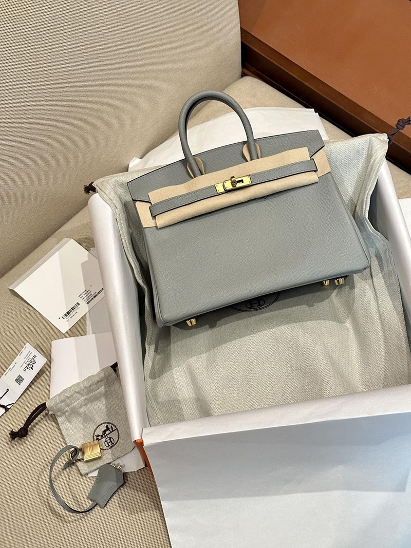 エルメス HERMES バーキン25 グリムエット ヴォーエプソン ゴールド金具 2412926 エルメス バッグ 定価 - 画像 (3)