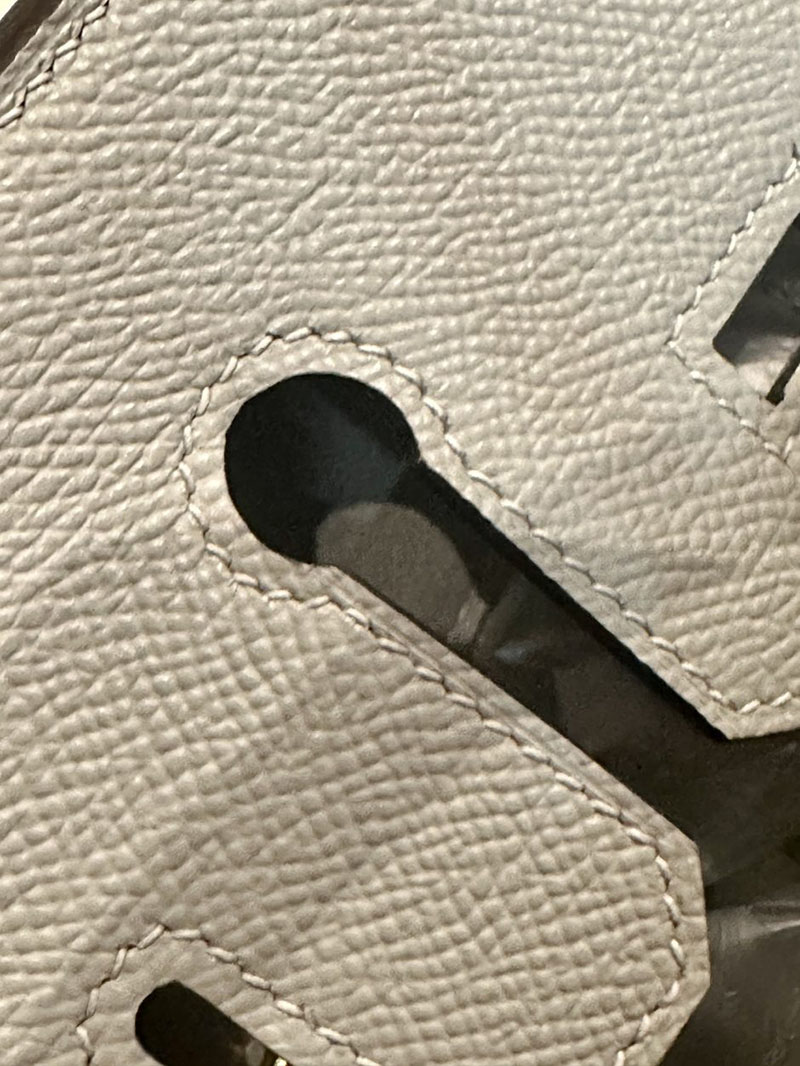 エルメス HERMES バーキン25 グリムエット ヴォーエプソン ゴールド金具 2412926 エルメス バッグ 定価 - 画像 (12)