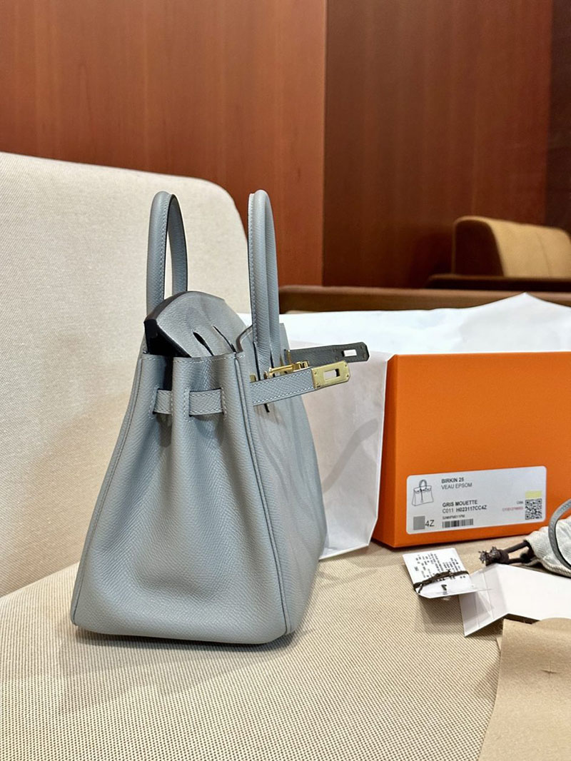 エルメス HERMES バーキン25 グリムエット ヴォーエプソン ゴールド金具 2412926 エルメス バッグ 定価 - 画像 (11)