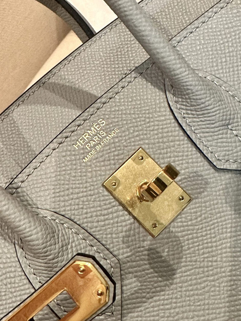 エルメス HERMES バーキン25 グリムエット ヴォーエプソン ゴールド金具 2412926 エルメス バッグ 定価 - 画像 (10)