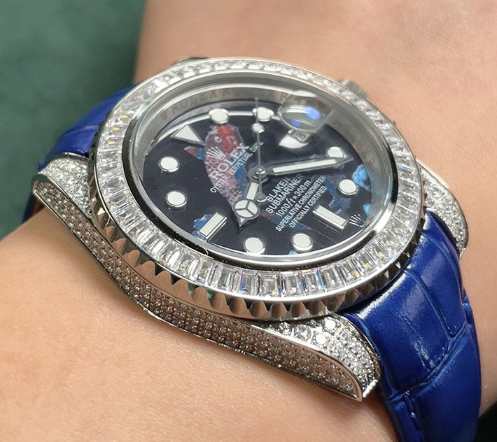 最高級ロレックススーパーコピー ロレックス サブマリーナー コピー ブルー ROLEX サブマリーナ ノンデイト新品 2514936 - 画像 (8)