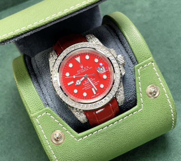 最高級ロレックススーパーコピー ロレックス サブマリーナー コピー レッド ROLEX サブマリーナ ノンデイト コピー 2514938 - 画像 (2)