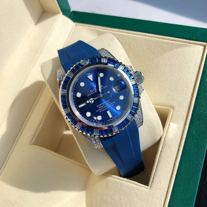 最高級ロレックススーパーコピー ロレックス サブマリーナー コピー ブルー ROLEX ロレックス コピー n級 2514950 - 画像 (8)