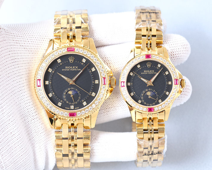 最高級ロレックススーパーコピー ロレックス デイトジャスト コピー ゴールド ROLEX ペアウォッチ夫婦高級 2514958 - 画像 (5)