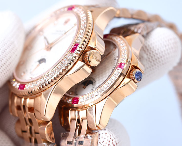 最高級ロレックススーパーコピー ロレックス デイトジャスト コピー ホワイト ROLEX ペアウォッチ夫婦高級 2514959 - 画像 (4)