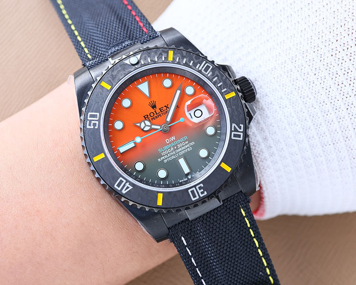 最高級ロレックススーパーコピー ロレックス サブマリーナー コピー オレンジ ROLEX コピー腕時計男性用ロレックス 2514964 - 画像 (7)