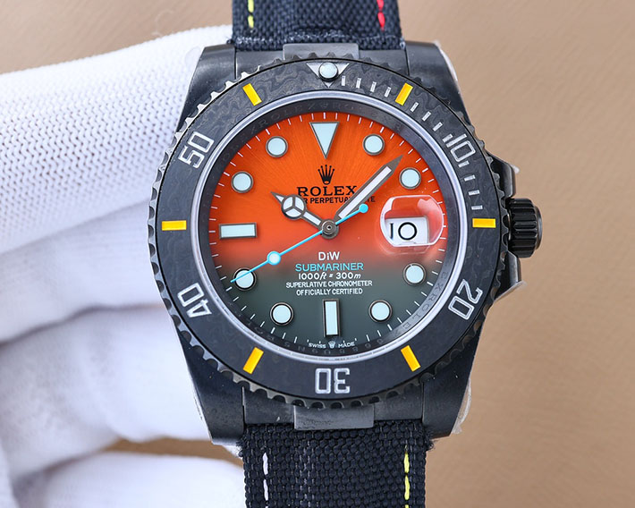 最高級ロレックススーパーコピー ロレックス サブマリーナー コピー オレンジ ROLEX コピー腕時計男性用ロレックス 2514964 - 画像 (6)
