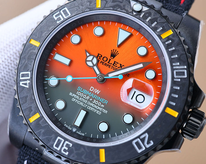 最高級ロレックススーパーコピー ロレックス サブマリーナー コピー オレンジ ROLEX コピー腕時計男性用ロレックス 2514964 - 画像 (5)
