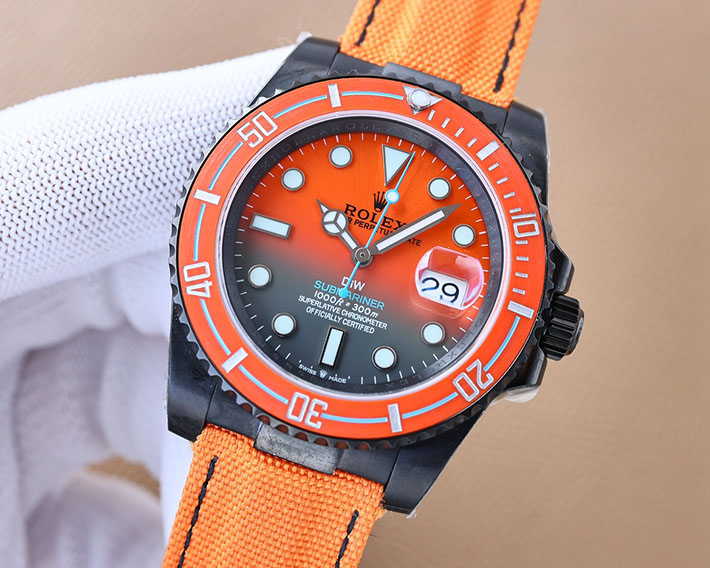 最高級ロレックススーパーコピー ロレックス サブマリーナー コピー オレンジ ROLEX スーパーコピー時計ロレックス 2514965 - 画像 (5)