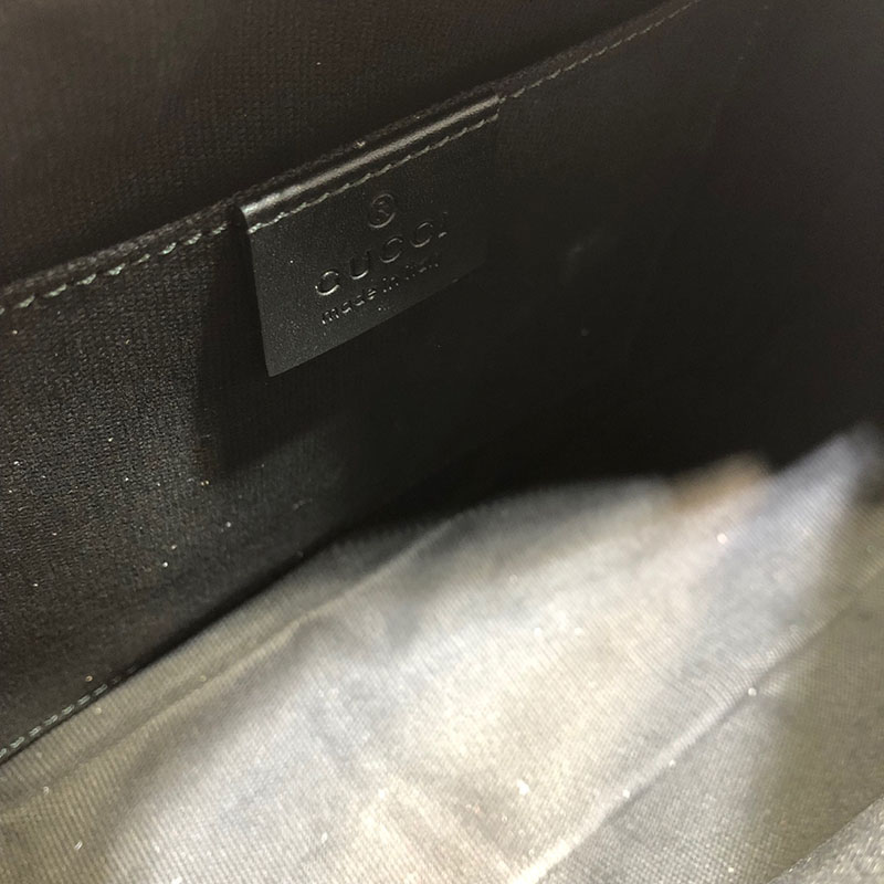 グッチ バッグ 新作 GUCCI メンズ GGスプリーム キャンバス クロスボディバッグ 574886 K5RLN 1095 ブラック/グレー グッチ バッグ メンズ 人気 - 画像 (2)