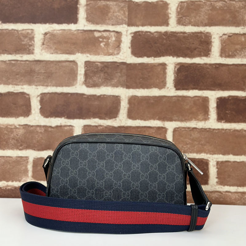 グッチ バッグ 新作 GUCCI GG クロスボディバッグ 792097 FADJA 1042 ブラック/グレー グッチ バッグ メンズ 人気 - 画像 (5)