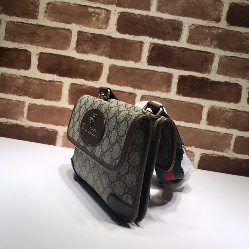 グッチ バッグ 新作 GUCCI キャットヘッド スモール メッセンジャーバッグ 501050 9C2VT 8745 ベージュ/ブラウン メッセンジャーバッグ メンズ 人気ランキング - 画像 (9)