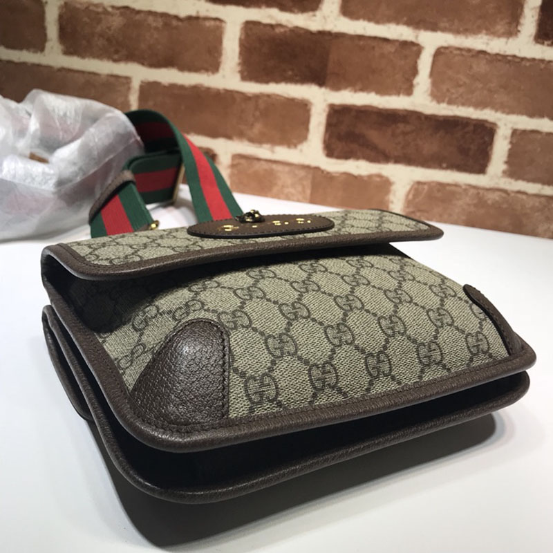 グッチ バッグ 新作 GUCCI キャットヘッド スモール メッセンジャーバッグ 501050 9C2VT 8745 ベージュ/ブラウン メッセンジャーバッグ メンズ 人気ランキング - 画像 (7)