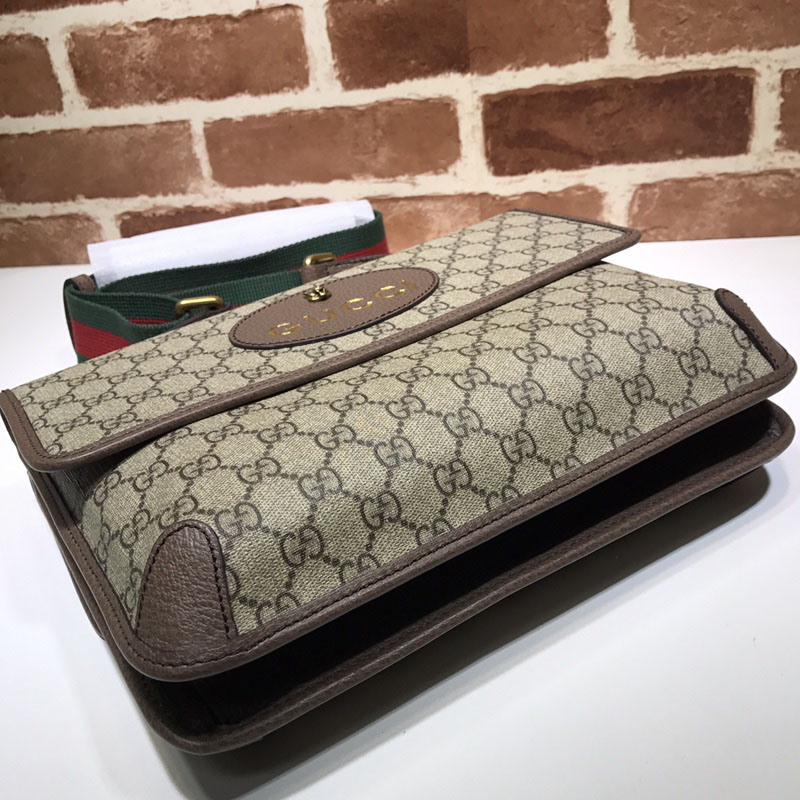 グッチ バッグ 新作 GUCCI GGスプリーム キャットヘッドメッセンジャーバッグ 495654 9C2VT 8745 ベージュ/ブラウン メッセンジャーバッグ メンズ 人気ランキング - 画像 (7)