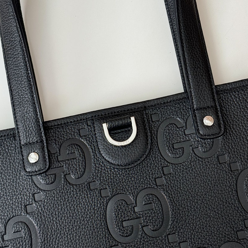 グッチ バッグ 新作 GUCCI GG ミディアム トートバッグ 818771 AABY0 1000 ブラック トート グッチ バッグ メンズ - 画像 (3)