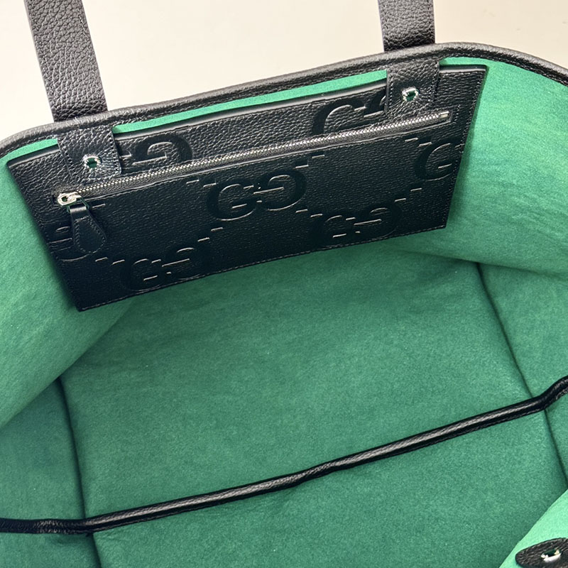 グッチ バッグ 新作 GUCCI GG ミディアム トートバッグ 818771 AABY0 1000 ブラック トート グッチ バッグ メンズ - 画像 (2)