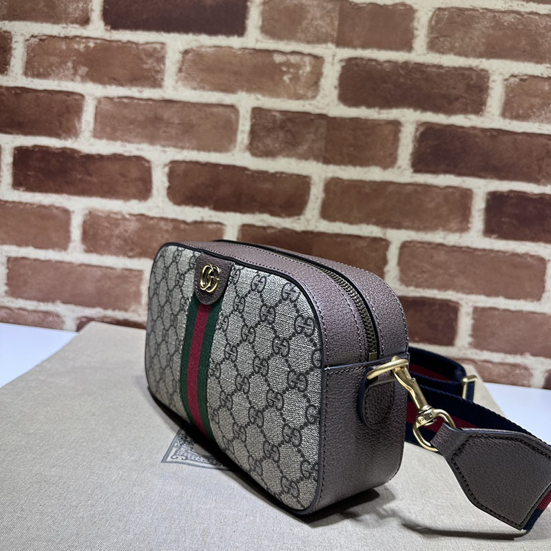 グッチ バッグ 新作 GUCCI オフィディア スモール クロスボディバッグ 752591 FACFW 8920 ベージュ/ブラウン グッチ バッグ メンズ ショルダー - 画像 (9)