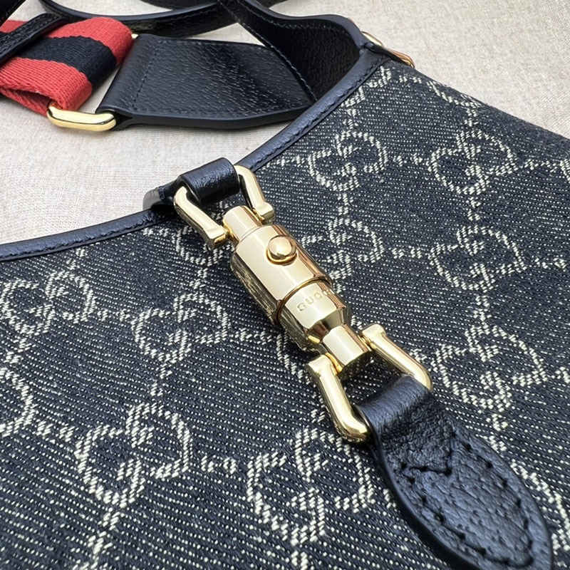 グッチ バッグ 新作 GUCCI GGジャッキー1961ミニショルダーバッグ 685127 UN3AG 1294 ブラック/グレー グッチ ジャッキー 使い勝手 - 画像 (6)