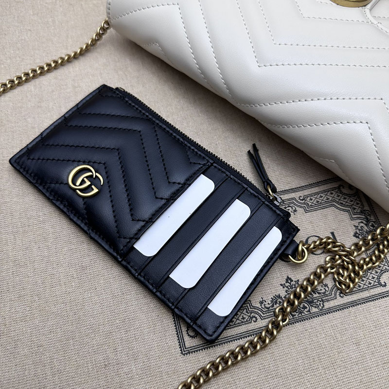 グッチ バッグ 新作 GUCCI GGマーモント スーパーミニバッグ 751526 AACCE 9053 ホワイト 流行り廃りのないブランドバッグ - 画像 (5)