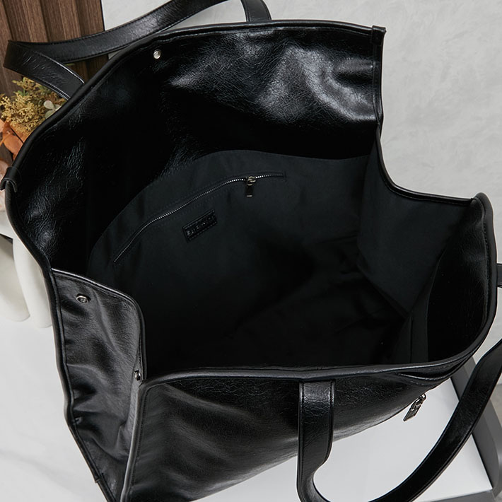 最高級 バレンシアガバッグコピー SHOPPER ガーメント トートバッグ 8116072ABH61090 ブラック ゴールド金具 バレンシアガ トートバッグ メンズ - 画像 (2)