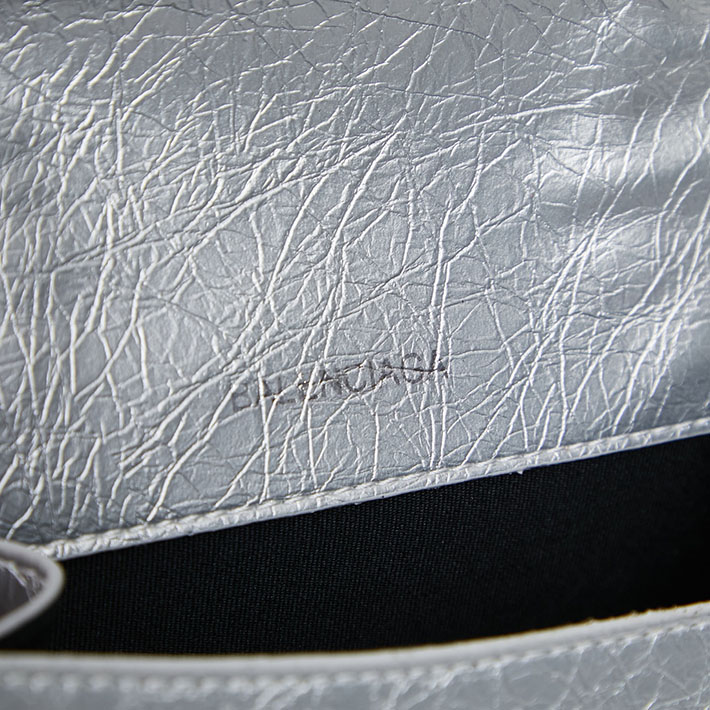 最高級 バレンシアガバッグコピー ショルダーバッグ LE CAGOLE XS Flap Bag 719082210KR8110 シルバー シルバー金具 バレンシアガ シティ 芸能人 - 画像 (3)