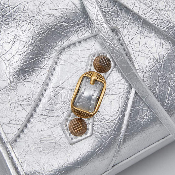 最高級 バレンシアガバッグコピー ザ・タウン 2wayショルダーバッグ 4316210GT3Y8110 シルバー ゴールド金具 バレンシアガ トートバッグ 人気 - 画像 (6)