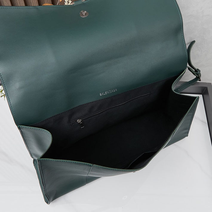 最高級 バレンシアガバッグコピー アワーグラス ハンドバッグ M 6196682AAVC3614 グリーン シルバー金具 バレンシアガ バッグ 激安 - 画像 (2)