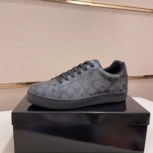 コーチ スニーカー 黒
