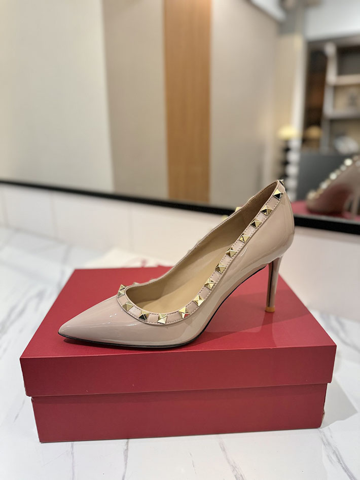 最高級ヴァレンティノスーパーコピー ヴァレンティノパンプスコピー VALENTINO 靴 2517339 ダスティピンク ヴァレンティノ風 パンプス - 画像 (8)