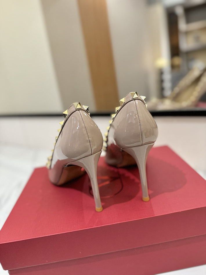 最高級ヴァレンティノスーパーコピー ヴァレンティノパンプスコピー VALENTINO 靴 2517339 ダスティピンク ヴァレンティノ風 パンプス - 画像 (3)