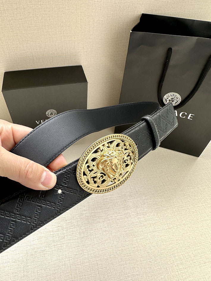 最高級ヴェルサーチェスーパーコピー ヴェルサーチェベルトコピー ブラック 38MM ゴールド金具 2517363 ヴェルサーチ ベルト 激安 - 画像 (8)