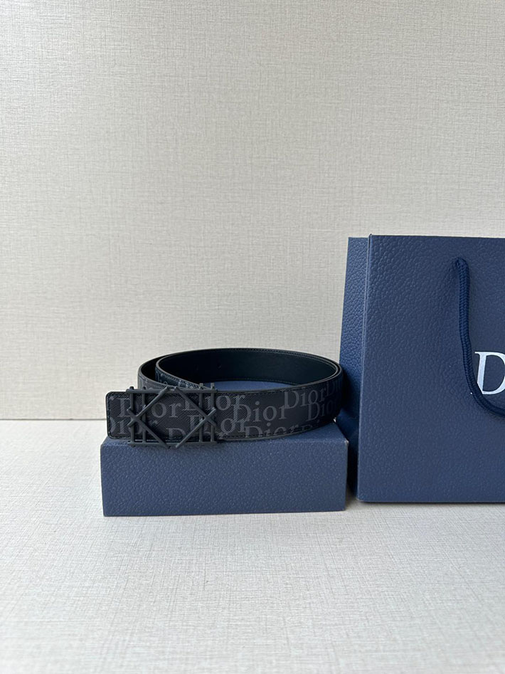 最高級ディオールスーパーコピー ディオールベルトコピー ベルトメンズ 2517374 ブラック ブラック金具 Dior ベルト アウトレット - 画像 (5)