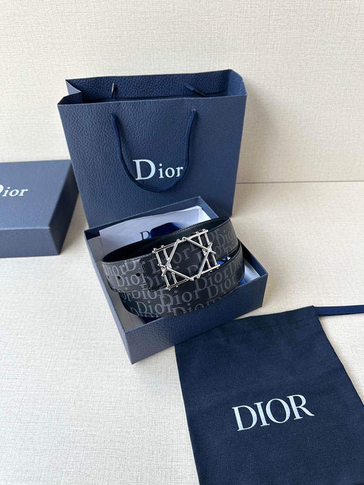 最高級ディオールスーパーコピー ディオールベルトコピー ベルトメンズ 2517375 ブラック ゴールド金具 Dior ベルト アウトレット - 画像 (4)