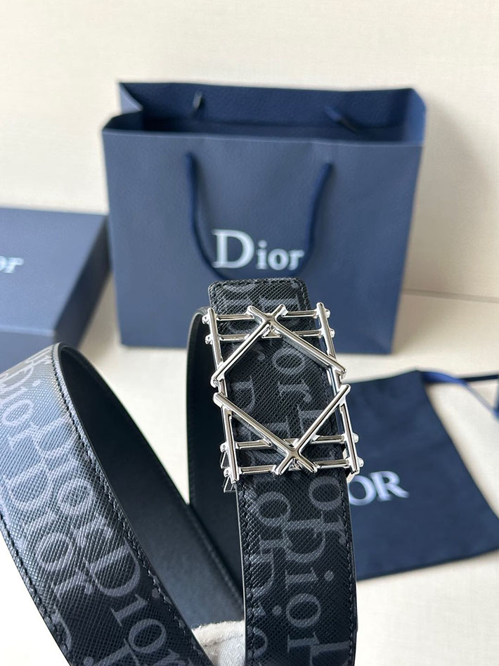 最高級ディオールスーパーコピー ディオールベルトコピー ベルトメンズ 2517375 ブラック ゴールド金具 Dior ベルト アウトレット - 画像 (3)
