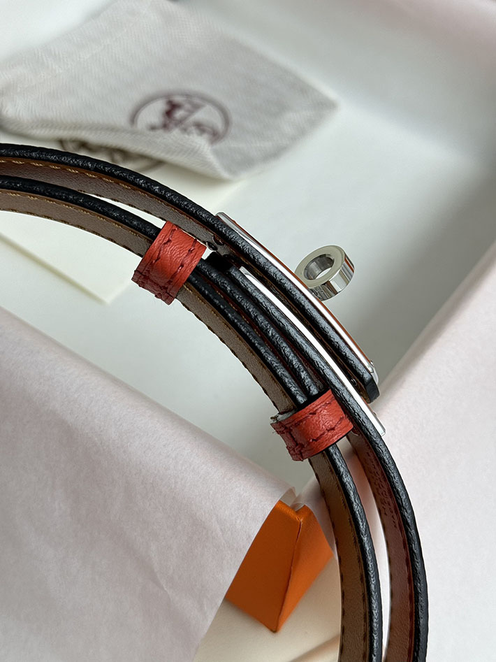 最高級エルメススーパーコピー エルメスベルトコピー 18mm レディースベルト ルージュカザック 2517392 シルバー金具 レディース エルメスベルト - 画像 (7)