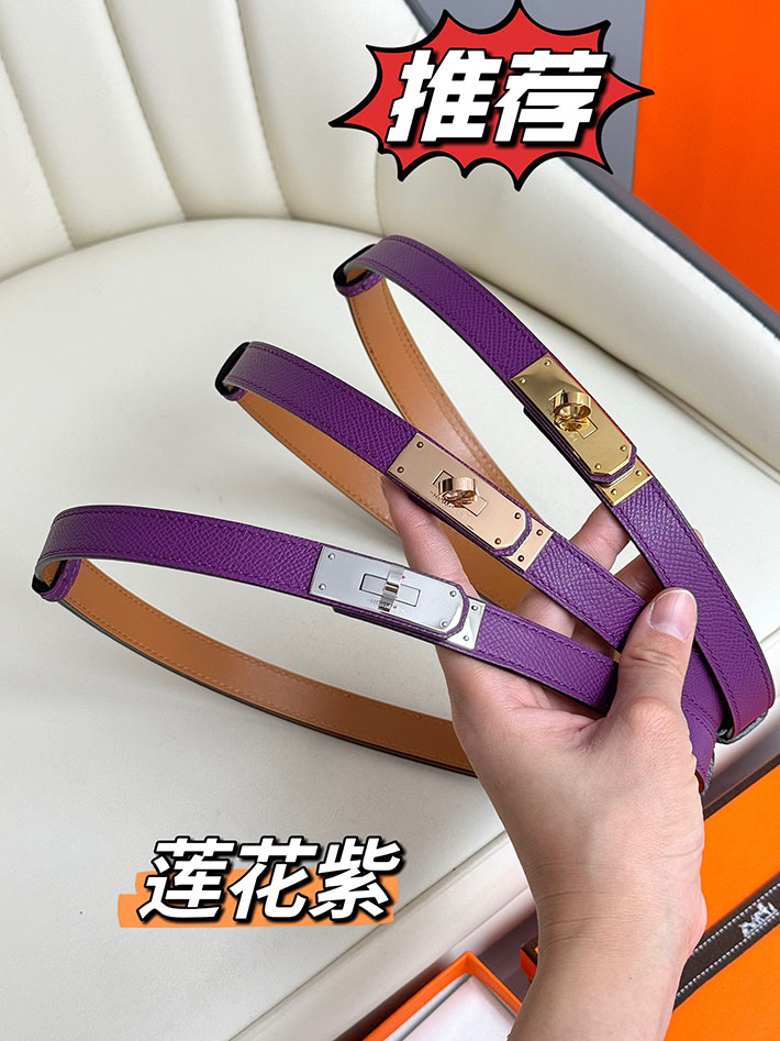 最高級エルメススーパーコピー エルメスベルトコピー 18mm レディースベルト アネモネ 2517394 シルバー金具 エルメス ベルト レディース 人気 - 画像 (3)