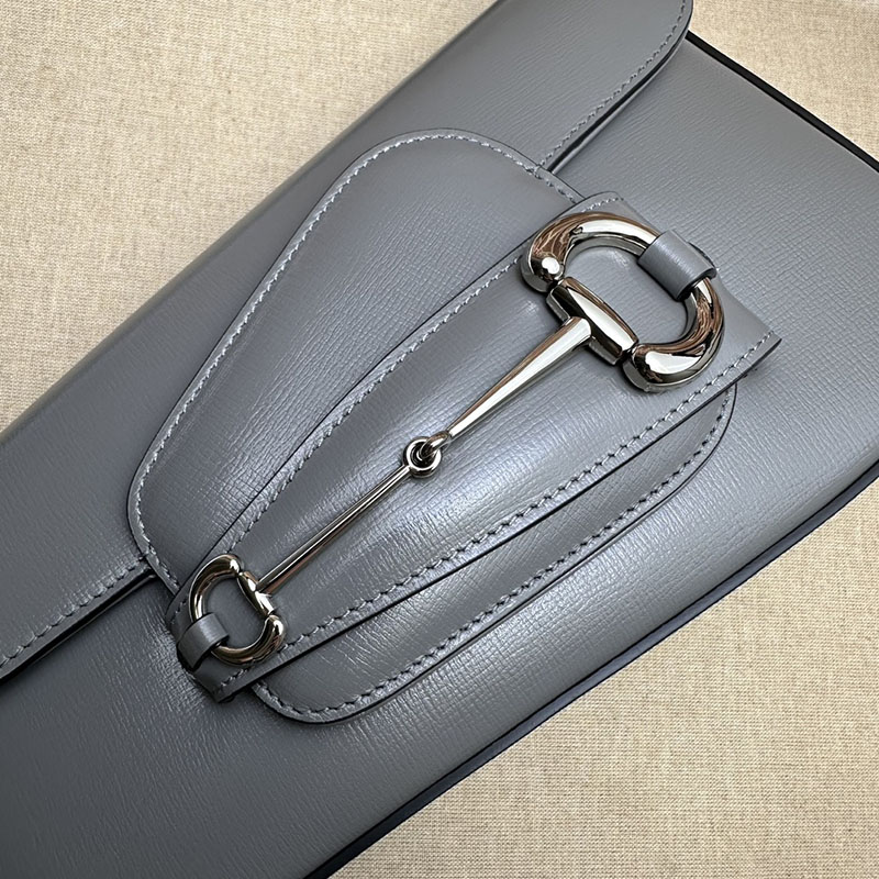 グッチ バッグ 未使用品 GUCCI ホースビット 1955 スモール ショルダーバッグ 764155 1DB0N 4946 ライトブルー ハイブランド レディース - 画像 (6)
