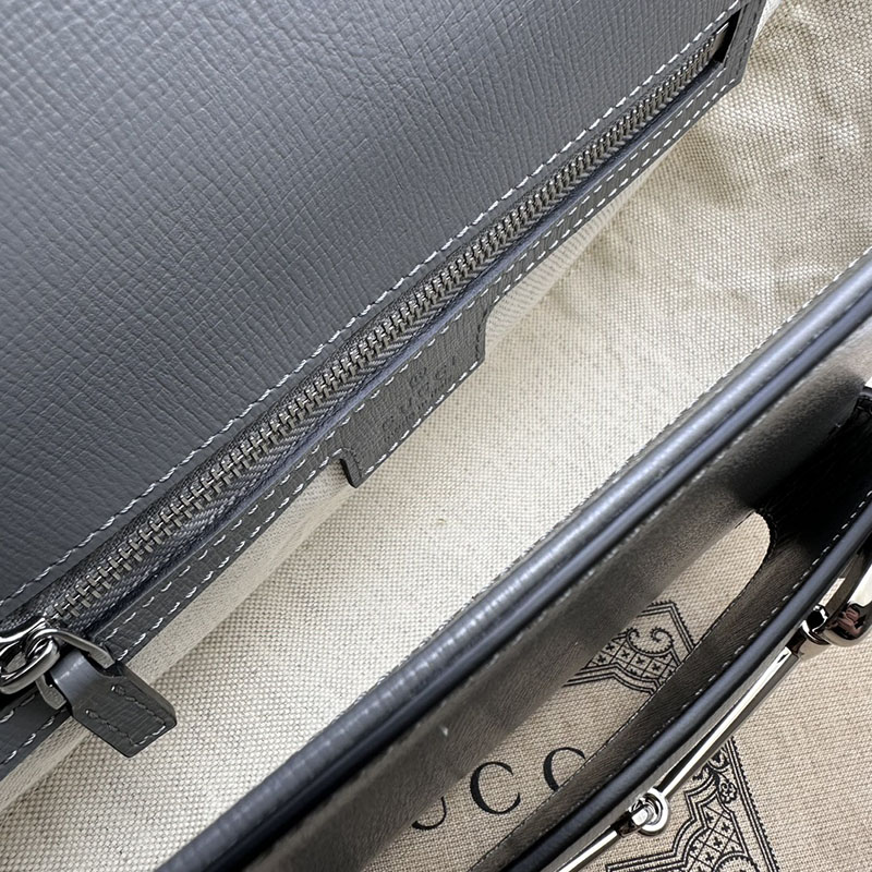 グッチ バッグ 未使用品 GUCCI ホースビット 1955 スモール ショルダーバッグ 764155 1DB0N 4946 ライトブルー ハイブランド レディース - 画像 (3)