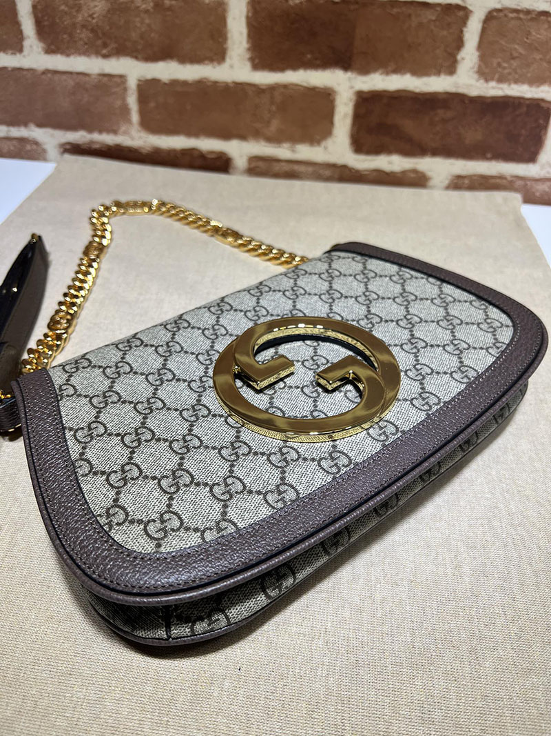 グッチ バッグ 未使用品 GUCCI ブロンディ ショルダーバッグ 699268 K9GSG 6720 ベージュ&エボニー ハイブランド ランキング - 画像 (7)