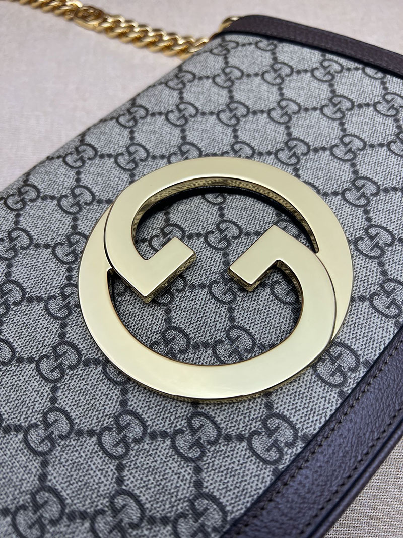 グッチ バッグ 未使用品 GUCCI ブロンディ ショルダーバッグ 699268 K9GSG 6720 ベージュ&エボニー ハイブランド ランキング - 画像 (6)