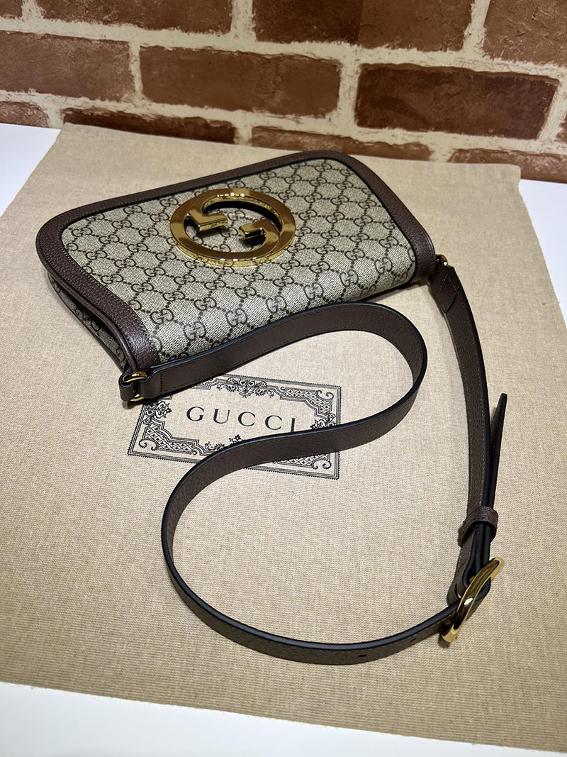 グッチ バッグ 未使用品 GUCCI ブロンディ ショルダーバッグ 699268 K9GSG 6720 ベージュ&エボニー ハイブランド ランキング - 画像 (3)