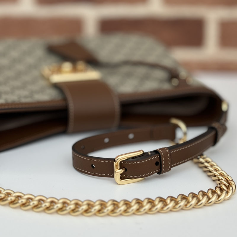 グッチ バッグ 未使用品 GUCCI パドロック GG ミディアム ショルダーバッグ 795113 KHNKG 8534 ベージュ&ブラウン ハイブランドバッグ 人気ランキング - 画像 (4)