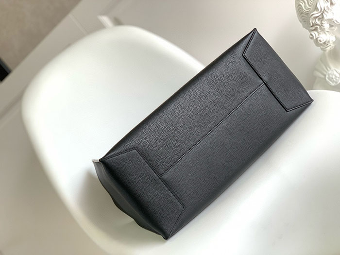 ロエベ トートバッグ アウトレット LOEWE バックル ジッパー トートバッグ B692K99X02-1100 ブラック ソフトグレインカーフ シルバー金具 - 画像 (7)