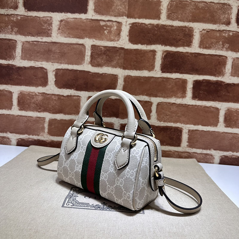 グッチ バッグ 未使用品 GUCCI オフィディア スーパーミニバッグ 781490 UULAG 9643 ベージュ ミニボストンバッグ レディース 人気 - 画像 (9)