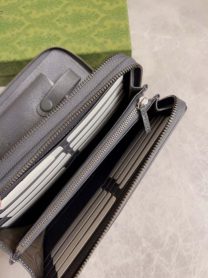 グッチ オフィディア GG トラベルケース 751610 UULBN 1244 グレー&ブラック シルバー金具 gucci スーツケース 羽生結弦 - 画像 (6)