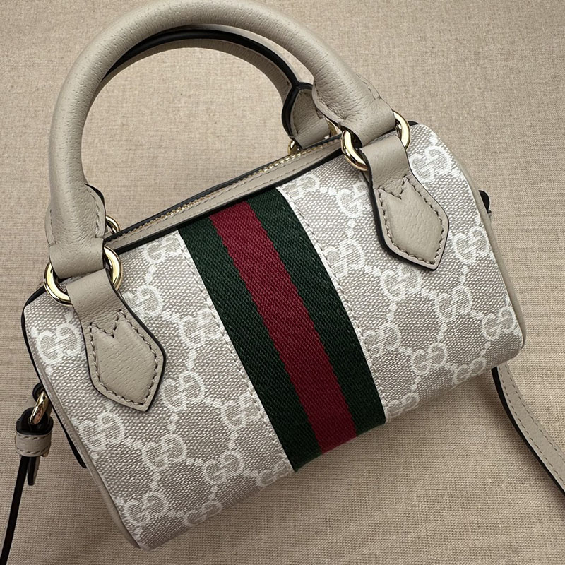 グッチ バッグ 未使用品 GUCCI オフィディア スーパーミニバッグ 781490 UULAG 9643 ベージュ ミニボストンバッグ レディース 人気 - 画像 (5)