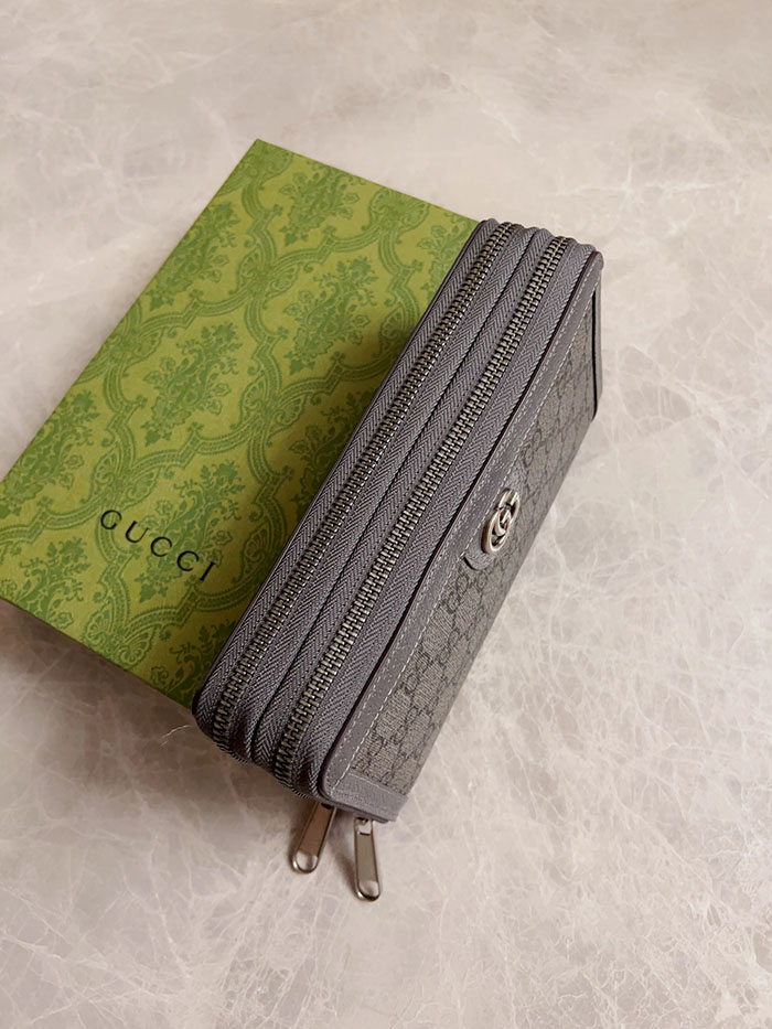 グッチ オフィディア GG トラベルケース 751610 UULBN 1244 グレー&ブラック シルバー金具 gucci スーツケース 羽生結弦 - 画像 (5)