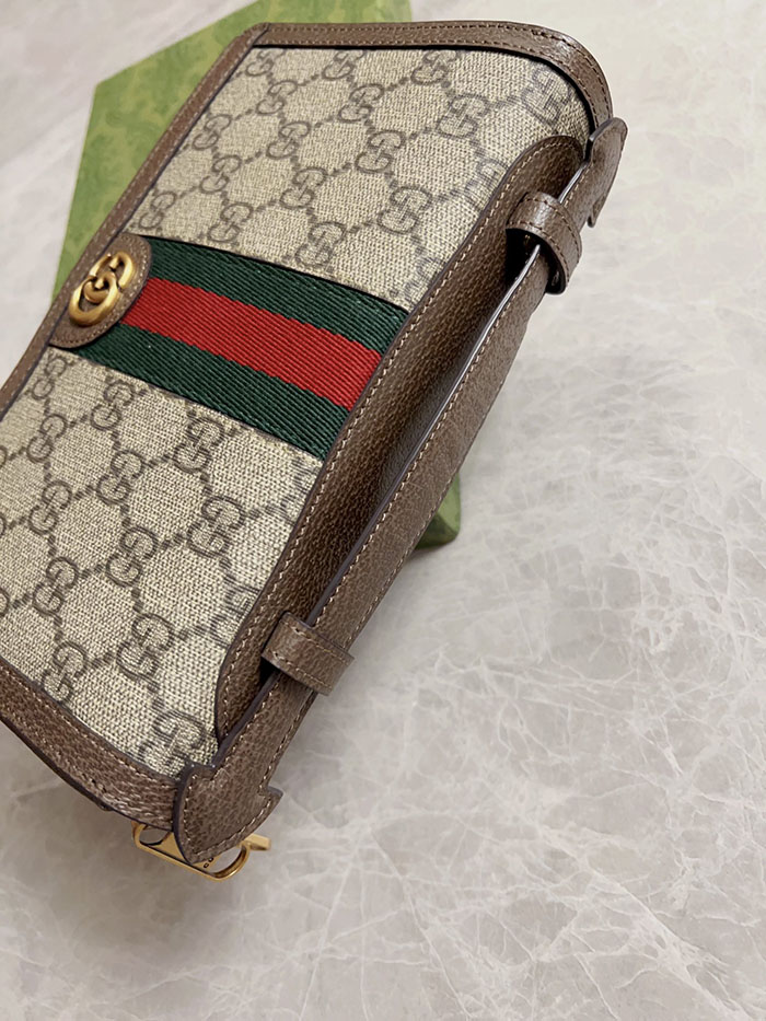 グッチ オフィディア GG トラベルケース 751610 96IWT 8745 ベージュ&エボニー シルバー金具 gucci スーツケース 羽生結弦 - 画像 (4)