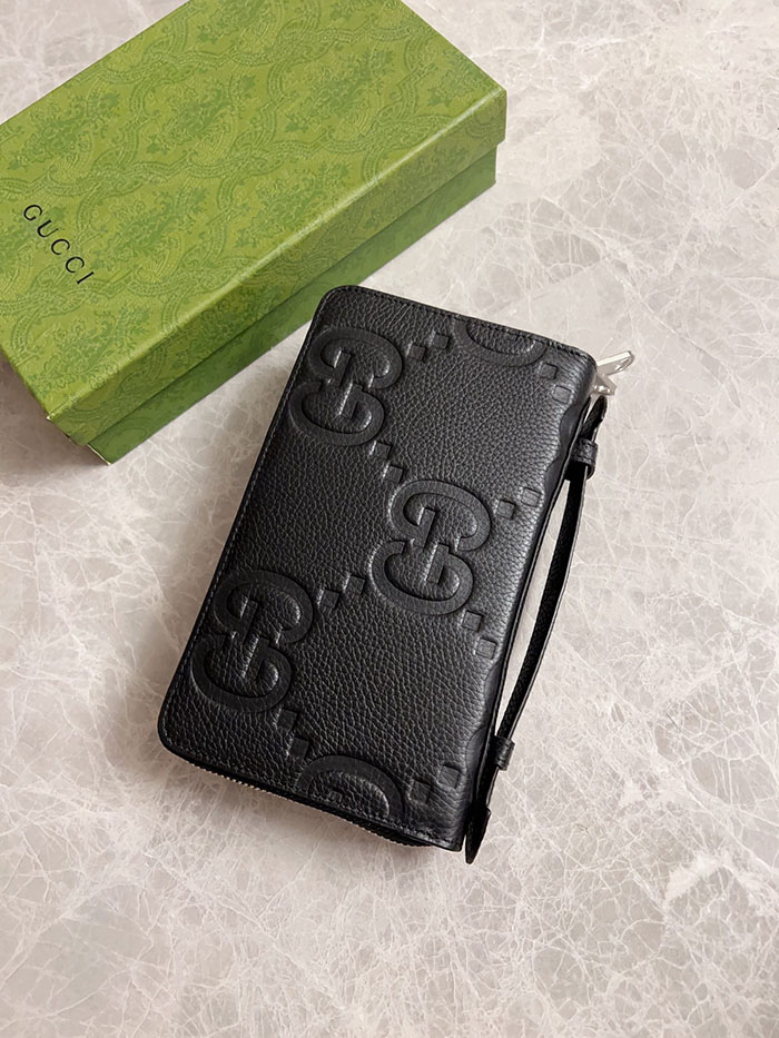 グッチ ジャンボ GG トラベルドキュメントケース 751760 AABY0 1000 ベージュ シルバー金具 グッチ ジャンボ gg ミニ バッグ - 画像 (8)